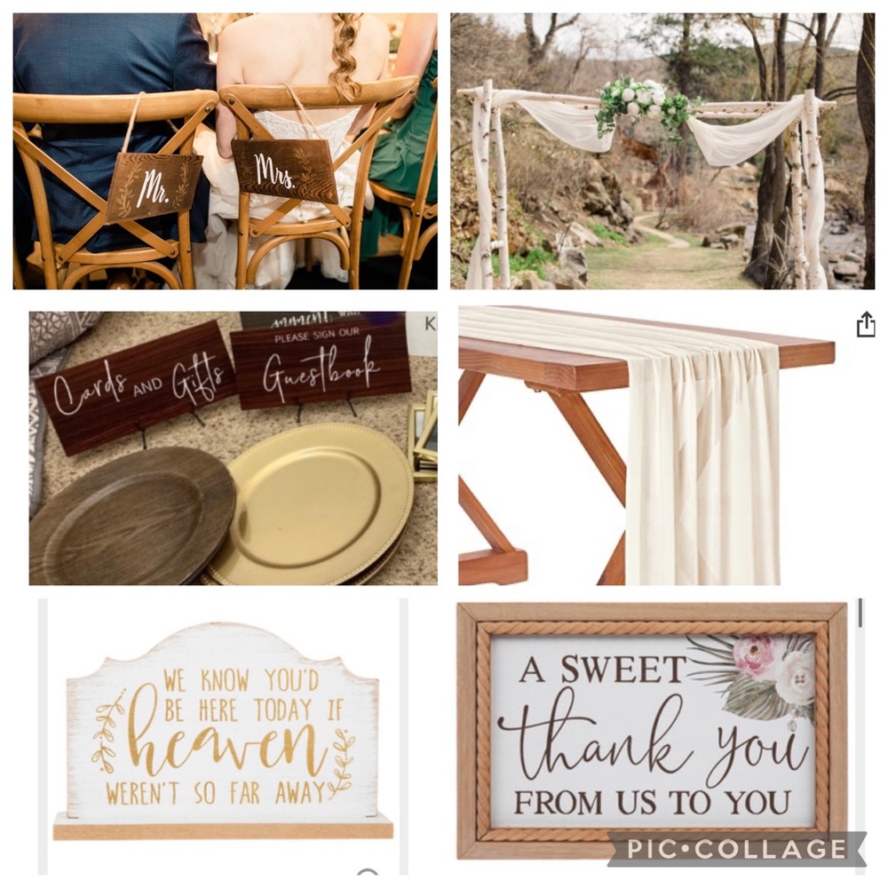Wedding items!